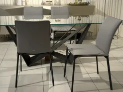 Sedia modello Set 4 sedie rita fissa di Cattelan italia