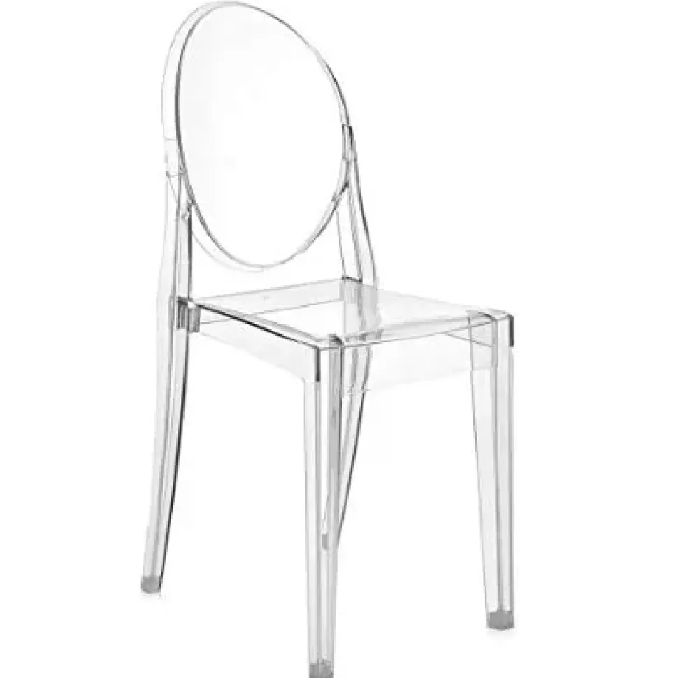 Sedia modello Victoria ghost senza braccioli di Kartell