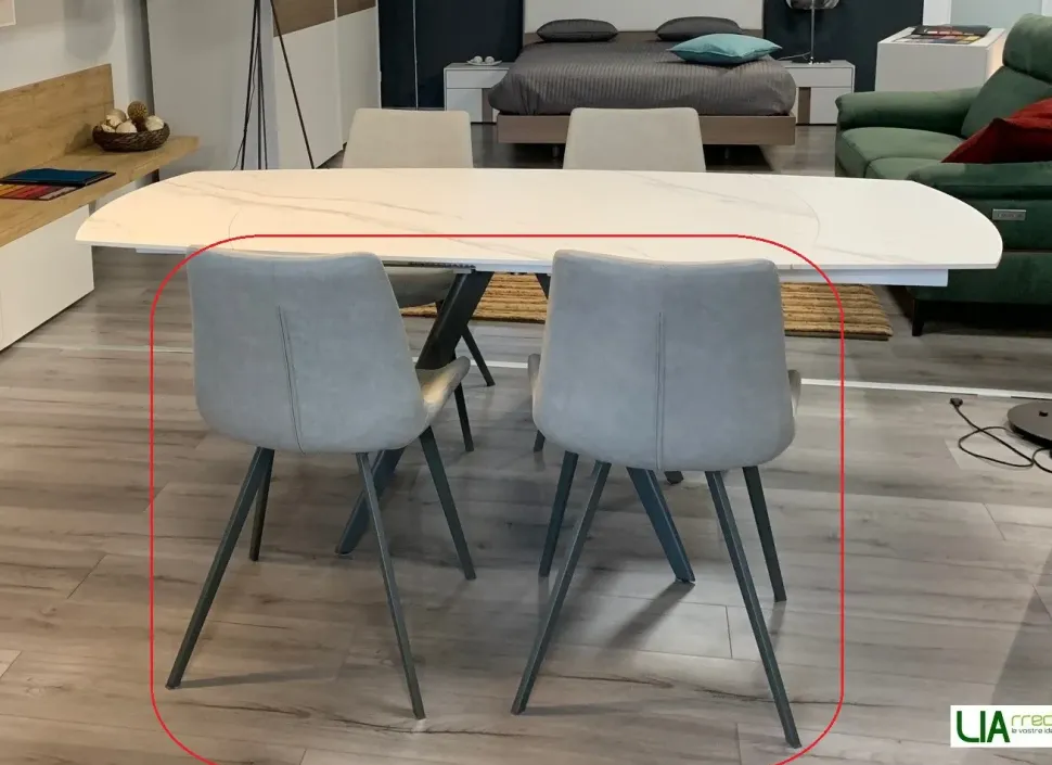 Sedia N' 4 malaga di Collezione esclusiva in OFFERTA OUTLET -40%