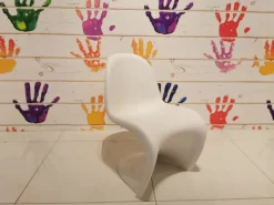 Sedia Panton junior bianca Vitra SCONTATA a PREZZI OUTLET