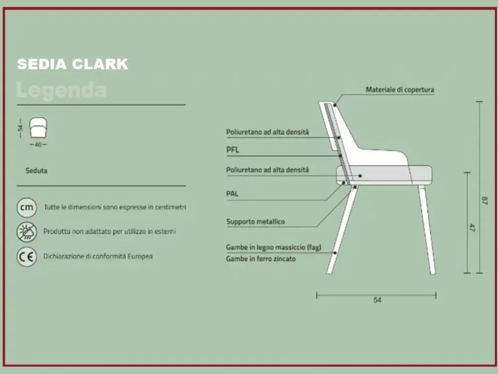 Sedia poltroncina Clark - sc antonio di Artigianale a prezzo ribassato