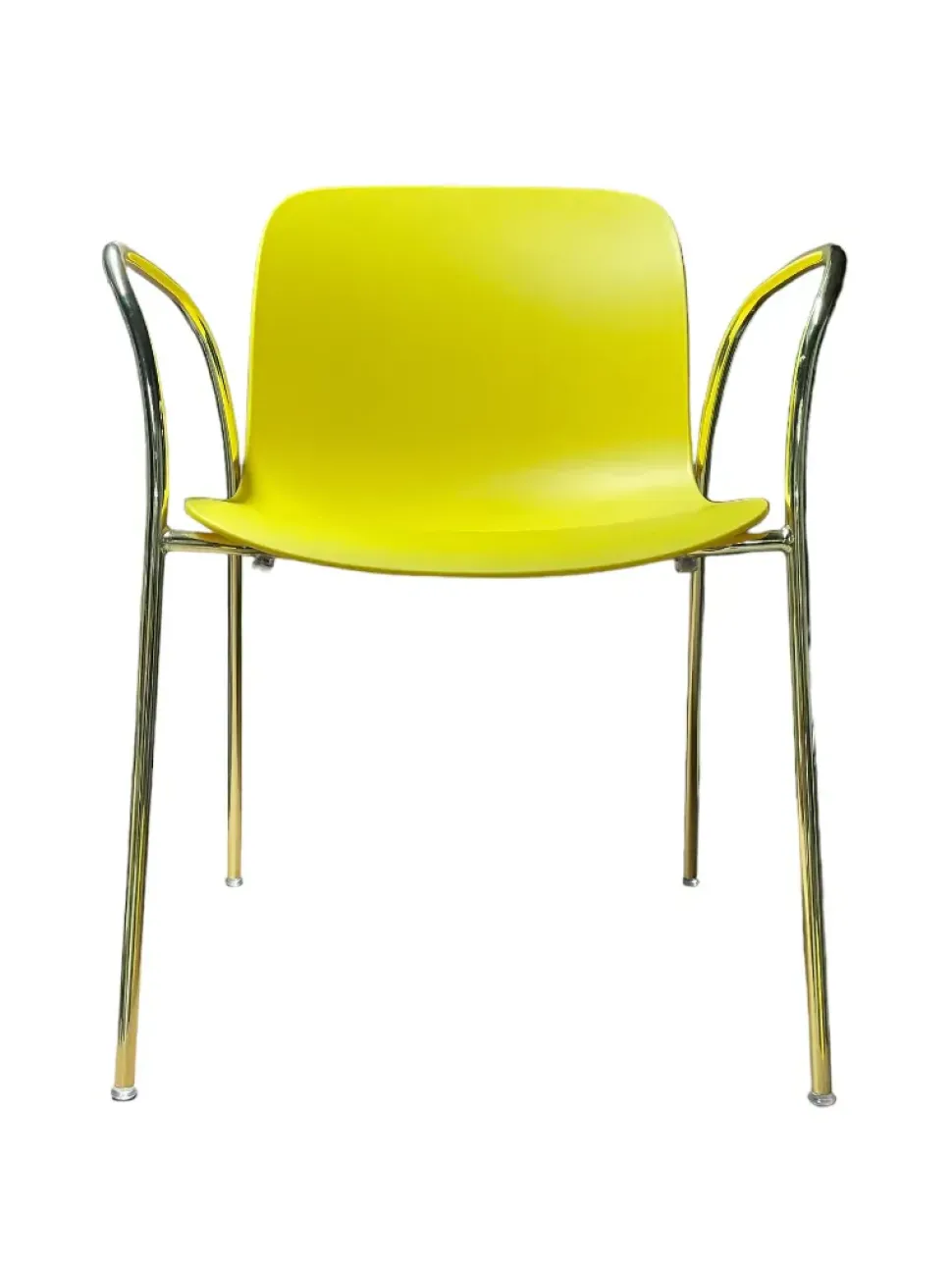 Sedia Sedia troy gialla struttura oro magis Magis a prezzo scontato