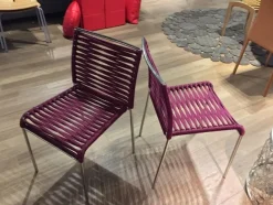 Sedia senza braccioli Aria Artigianale a prezzo ribassato