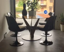 Sedia senza braccioli Art.6129 tulip Esprit nouveau a prezzo ribassato