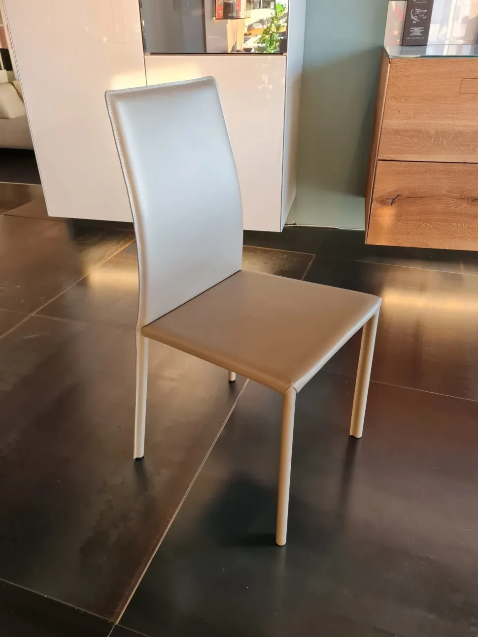 Sedia senza braccioli Asolo alta di Sediasolo a prezzo scontato