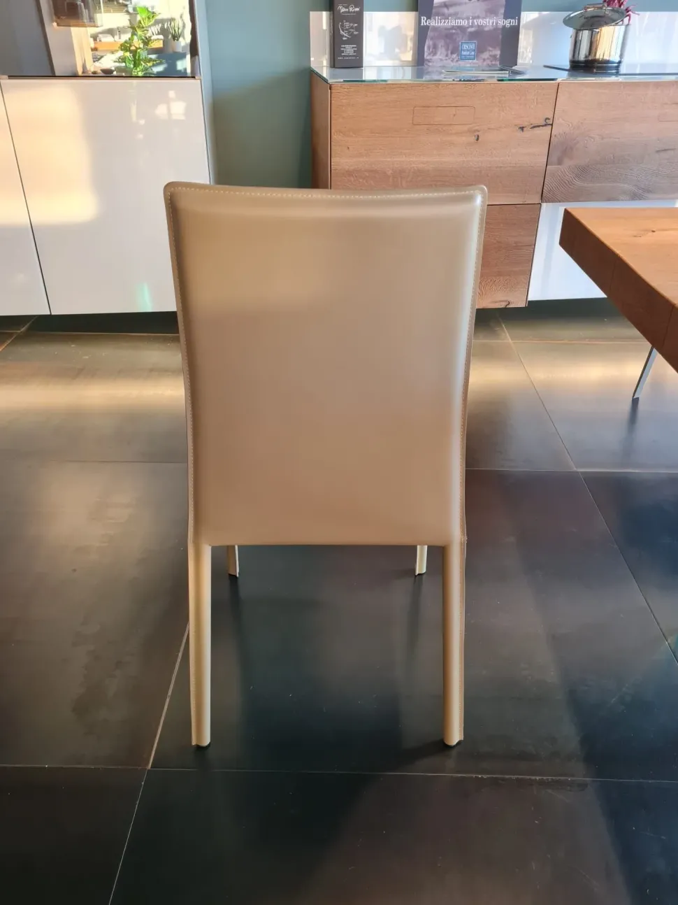 Sedia senza braccioli Asolo alta di Sediasolo a prezzo scontato