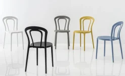 Sedia senza braccioli Caffe' Artigianale a prezzo scontato