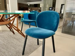 Sedia senza braccioli Dua di Kristalia a prezzo ribassato