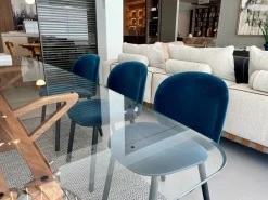 Sedia senza braccioli Dua di Kristalia a prezzo ribassato