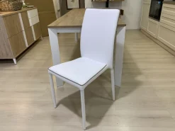 Sedia senza braccioli Ella di Gipi a prezzo Outlet