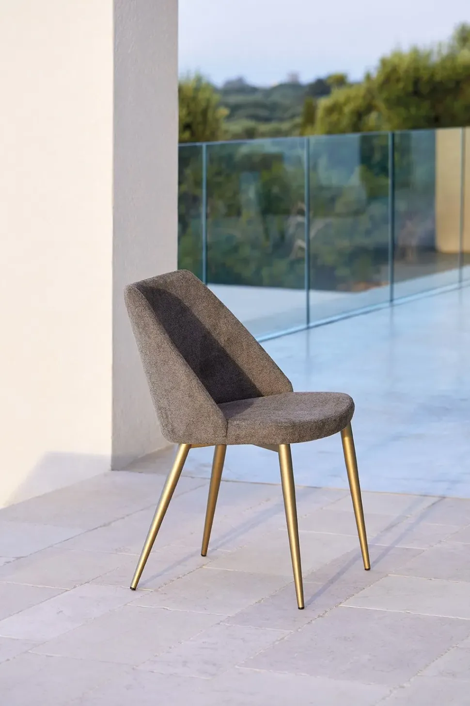 Sedia senza braccioli Gea Friulsedie a prezzo Outlet