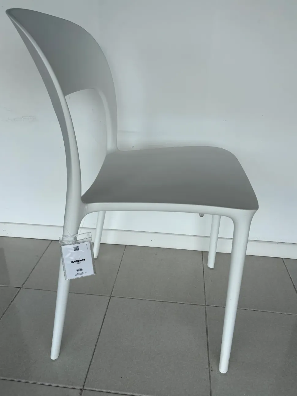 Sedia senza braccioli Gipsy di Bontempi a prezzo ribassato