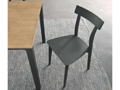 Sedia senza braccioli Grace di Fgf mobili in Offerta Outlet