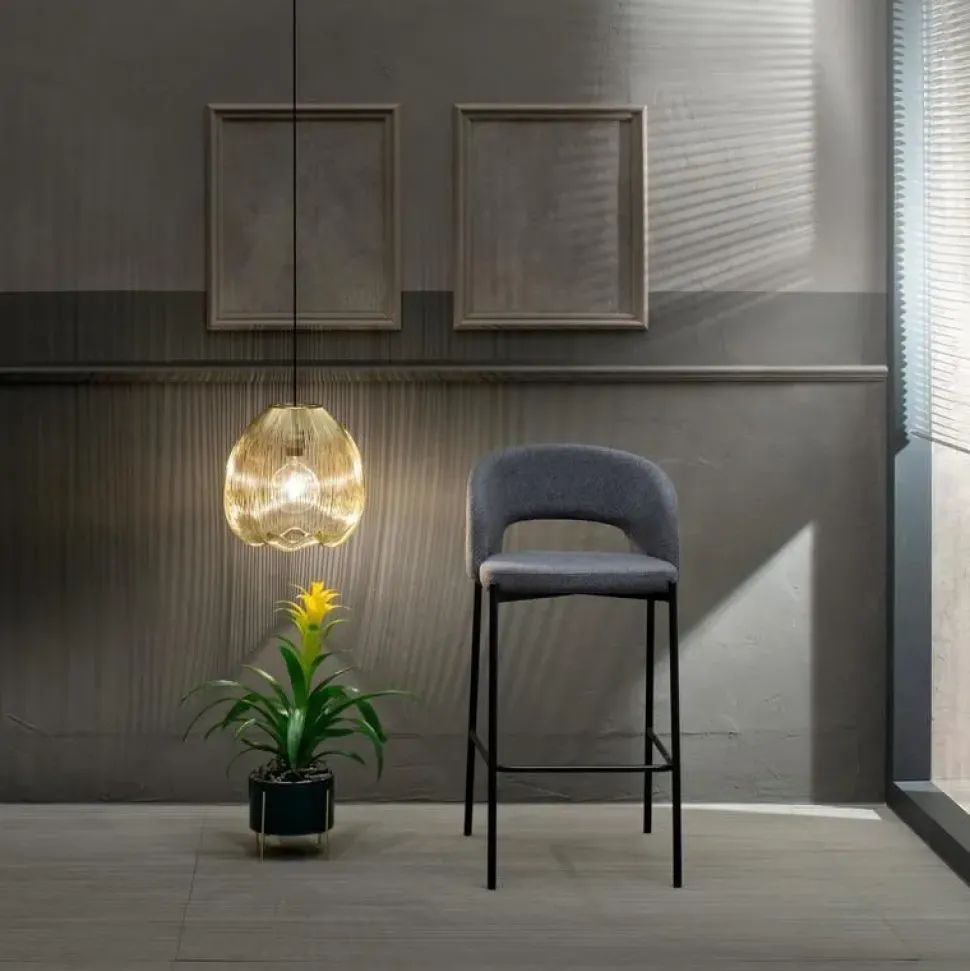 Sedia senza braccioli Greta di Stones a prezzo Outlet