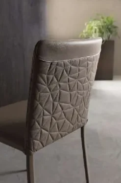 Sedia senza braccioli Lunette plus di Ozzio a prezzo Outlet