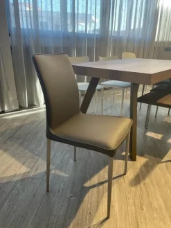 Sedia senza braccioli Nata Bontempi a prezzo Outlet