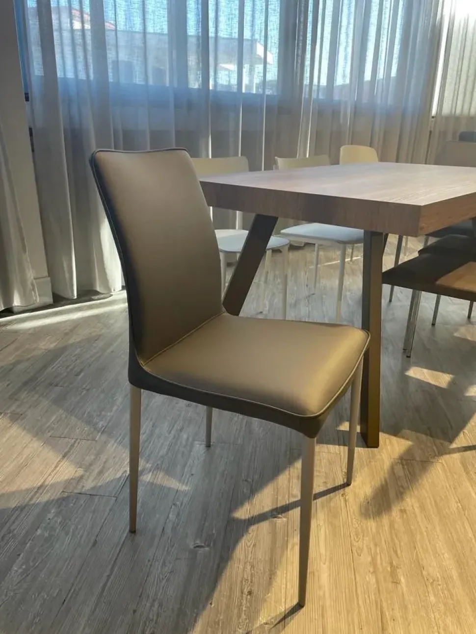 Sedia senza braccioli Nata Bontempi a prezzo Outlet