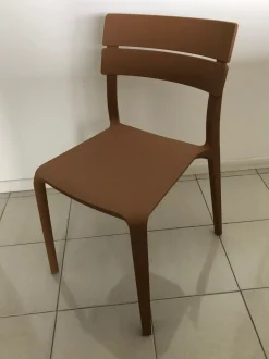 Sedia senza braccioli Rocket di Bontempi in Offerta Outlet