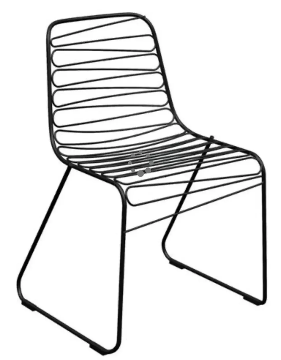 Sedia senza braccioli Sedia flux magis di Magis in Offerta Outlet