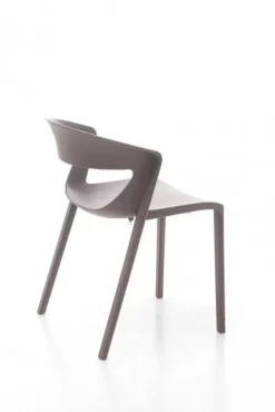 Sedia Set 4 sedie kicca da cucina realizzata in plastica scontata del 35%