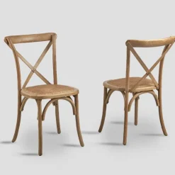 Sedia Tropea 2  Dialma brown SCONTATA a PREZZI OUTLET