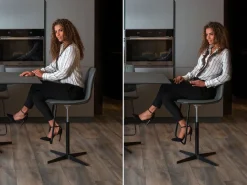 Sgabello a razze Betta outlet Diotti.com in offerta