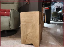 Sgabello da soggiorno Bliss Fgf mobili a prezzo Outlet