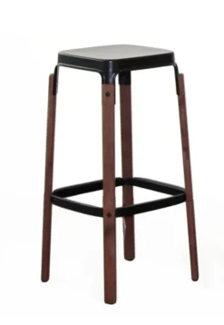 Sgabello da soggiorno Sgabello steelwood h.78 magis Magis a prezzo Outlet