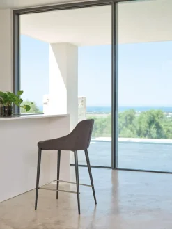 Sgabello senza braccioli Sg116 nelson Friulsedie a prezzo ribassato