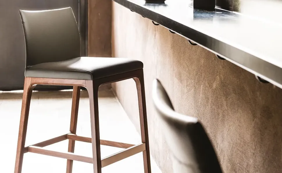 Sgabello senza braccioli Arcadia Cattelan italia a prezzo ribassato