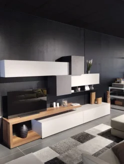 Soggiorno completo Atlante di Tomasella in stile design a prezzi outlet approfittane ora!