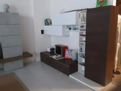 Soggiorno completo Duebi di Novamobili in laminato materico in Offerta Outlet