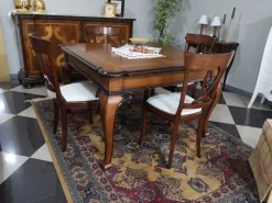 Soggiorno completo in legno stile classico History Artigianale