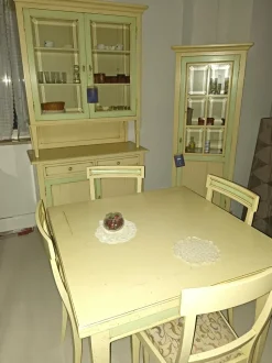 Soggiorno completo Michelangelo di Artigianale in legno a prezzo Outlet