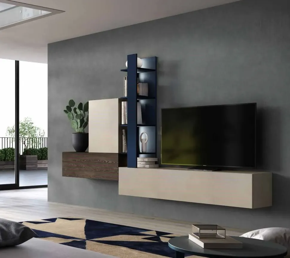 Soggiorno completo modello Kf101 di Mercantini a prezzo Outlet