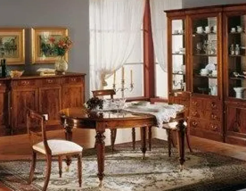 Soggiorno completo modello Principe in stile classico di Artigianale a PREZZI OUTLET approfittane ora!