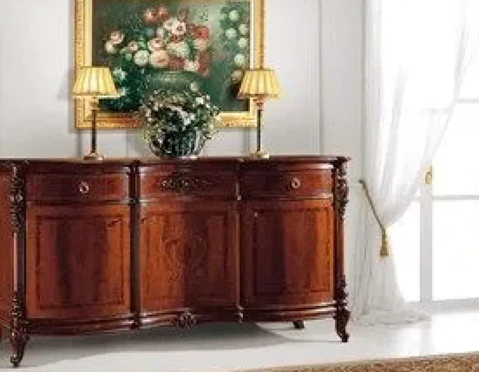 Soggiorno completo modello Principe in stile classico di Artigianale a PREZZI OUTLET approfittane ora!