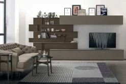Soggiorno completo modello A062 in stile moderno di Tomasella a PREZZI OUTLET