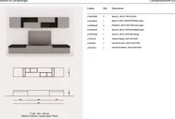 Soggiorno completo Orme day 20 di Orme in stile moderno a prezzi outlet