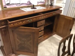 Soggiorno completo Sala da pranzo artigianale  di Artigianale in legno a prezzo scontato