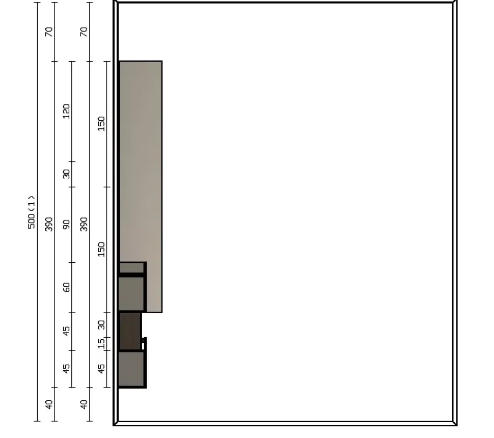Soggiorno completo Sm003 di Imab in stile design a prezzi convenienti