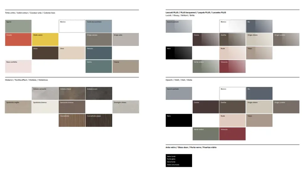 Soggiorno completo Sm003 di Imab in stile design a prezzi convenienti