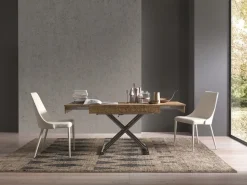 Tavolino trasformabile in tavolo rettangolare Compact Altacom a prezzo scontato