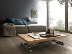 Tavolino trasformabile in tavolo in legno Universe Altacom in Offerta Outlet