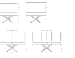 Tavolo allungabile Fahrenheit Altacom