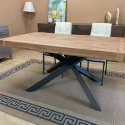 Tavolo allungabile Intreccio 180 Artigianale