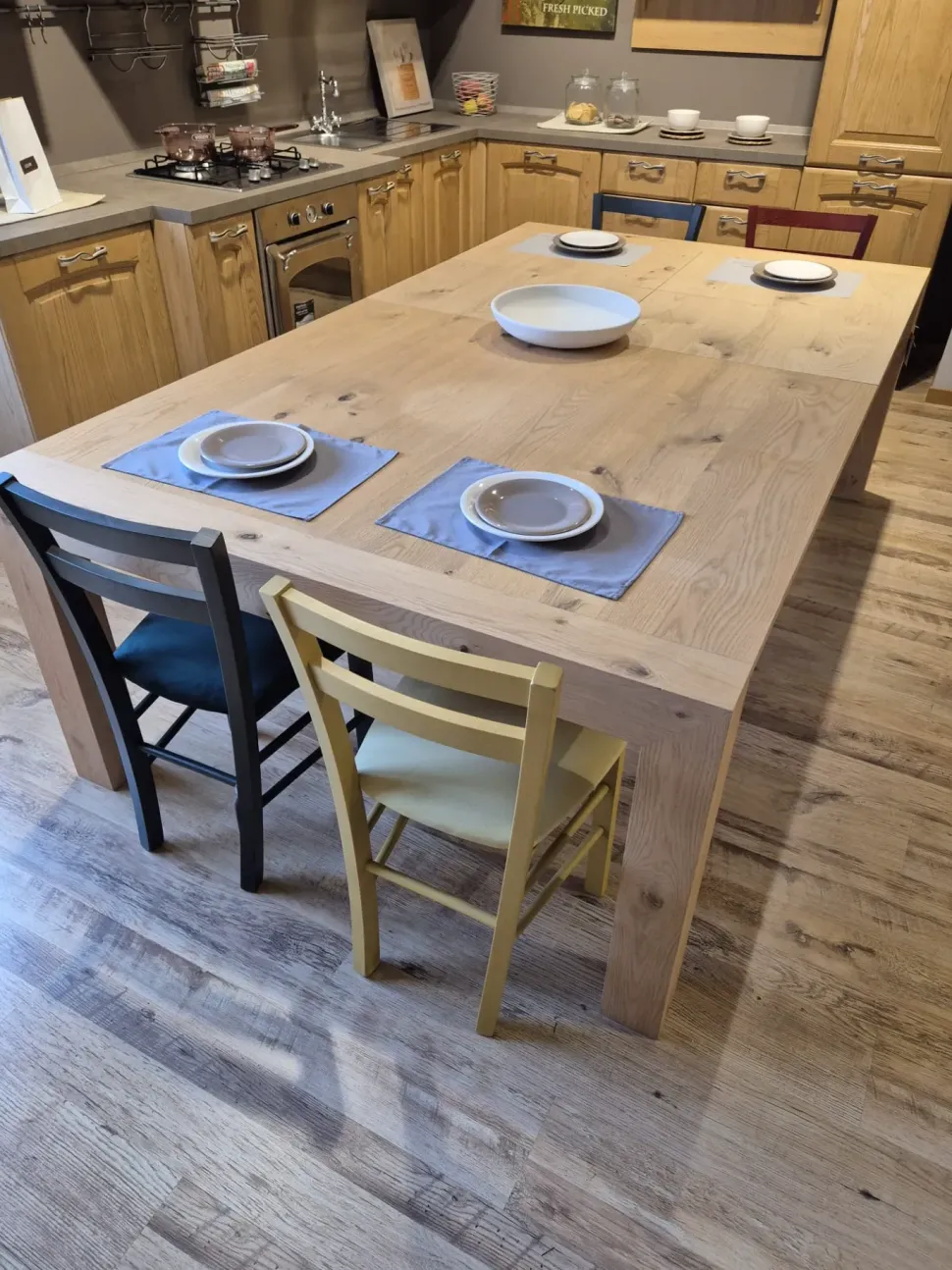 Tavolo allungabile Quadrato Artigianale a soli 2412 Euro