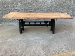 Tavolo allungabile Tavolo allungabile crank con manovella  Outlet etnico a prezzo scontato