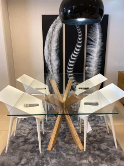 Tavolo Artigianale Tavolo fisso in cristallo PREZZI OUTLET -50%