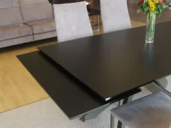 Tavolo Artistico Bontempi in vetro Allungabile